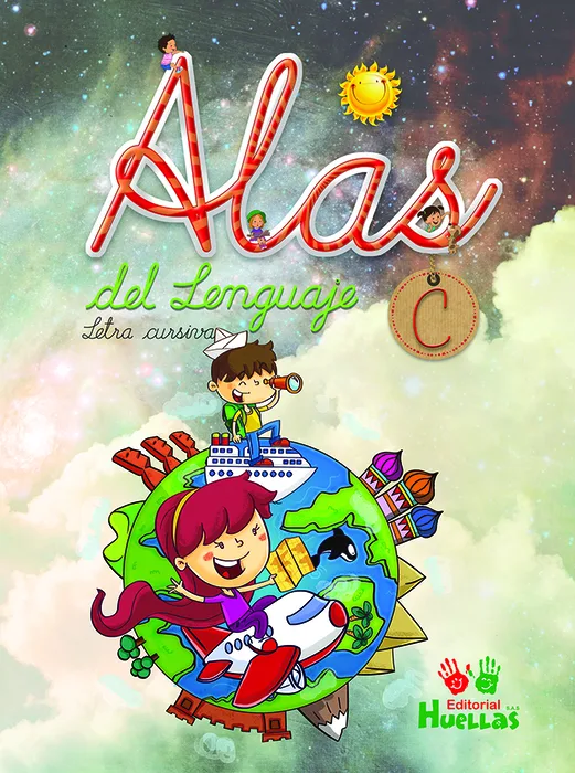 Portada de Alas del Lenguaje Cursiva C