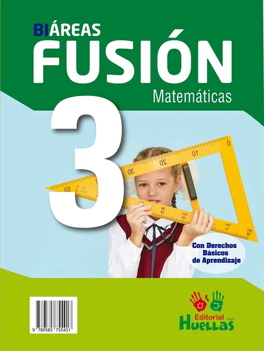 Portada de Bi-áreas Español - Matemáticas 3