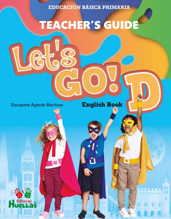 Portada de Guía Docente Let's Go 4º